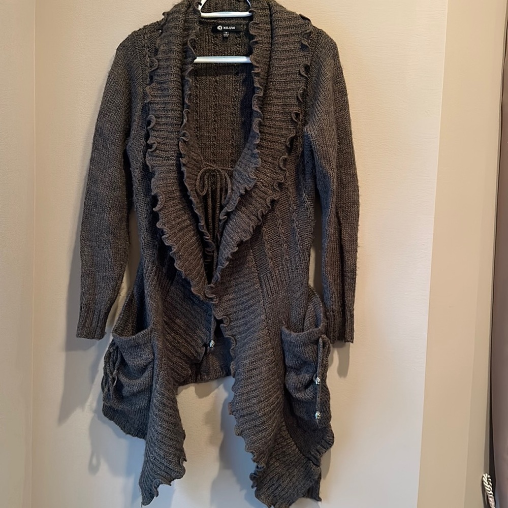 Milano Brown Cardigan